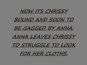 Anna Chrissy Bondage for Will Part 3