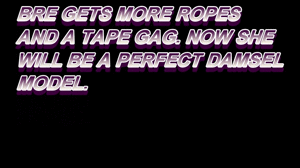 Bre Blu Mean Hot Model Meets Ropes And Gag Last Part