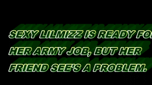 Lilmizzunique Bondage for Army Babe Part 1